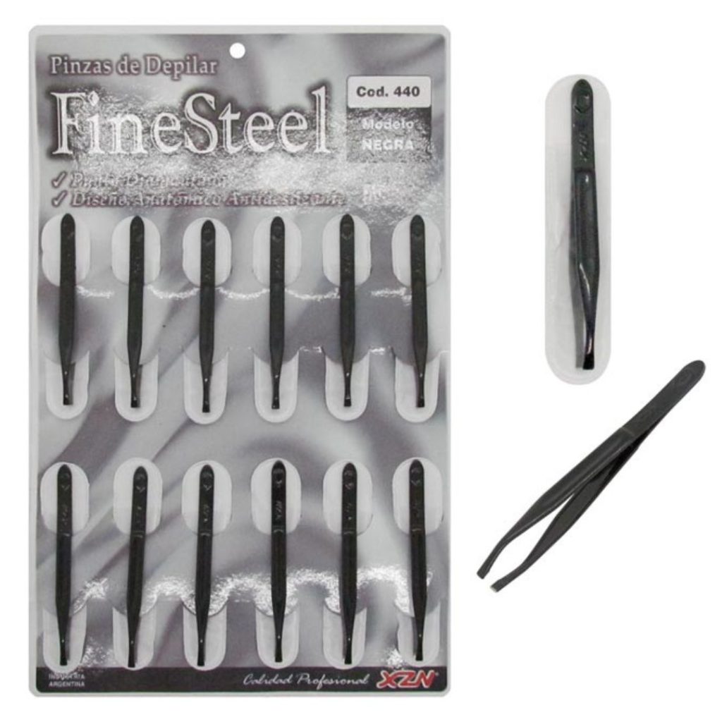 PINZA DE DEP. NEGRA x12un. XZN P-440 (JESSAMY)
