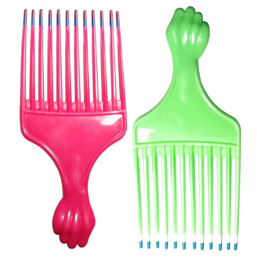 PEINE TRICOLOR TENEDOR P-5679 (JESSAMY)