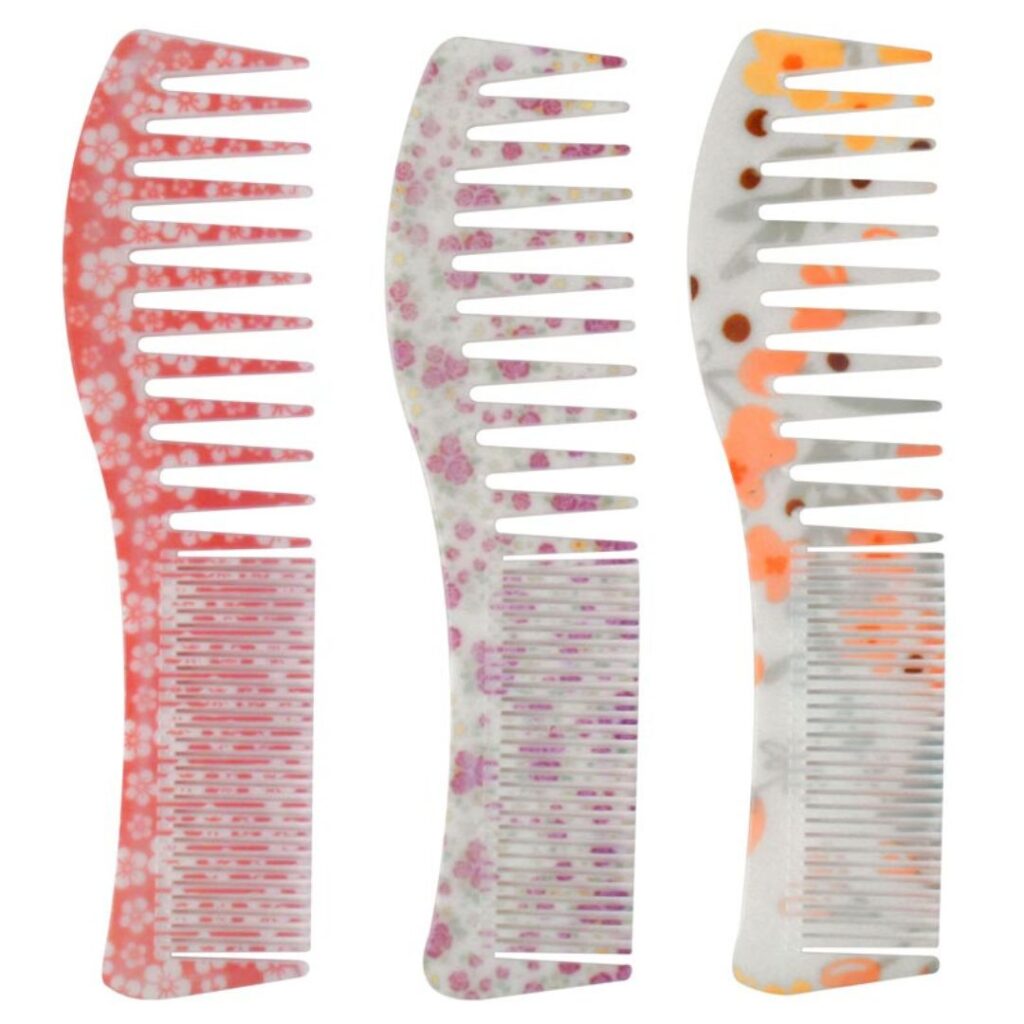 PEINE FLOREADO FLIAR CON ONDA P-1229 (JESSAMY)