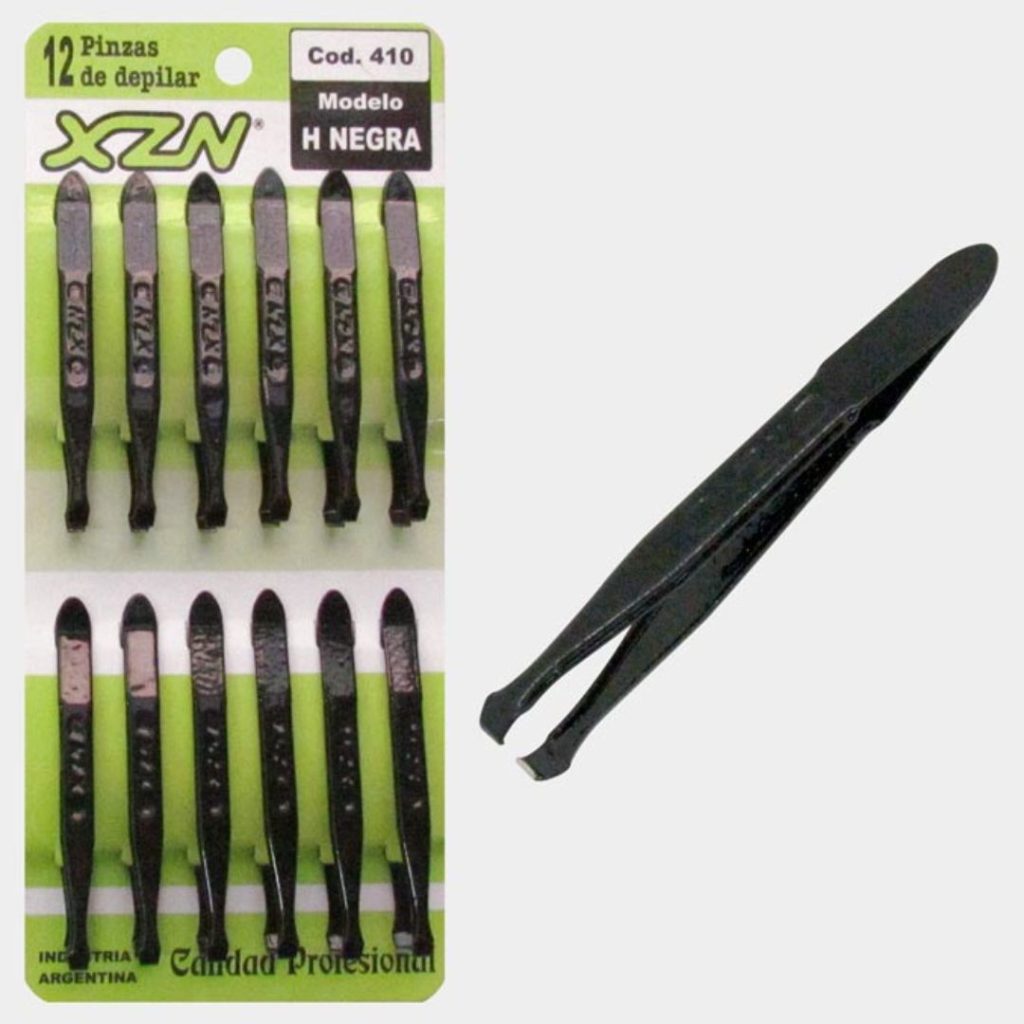 PINZA DE DEP. HUECA NEGRA x12un. P-410 XZN (JESSAMY)