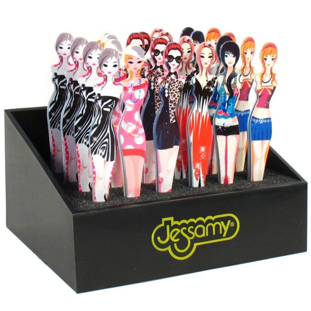 PINZA DE DEP. IMAGEN MUJER x24un. P-570 (JESSAMY)