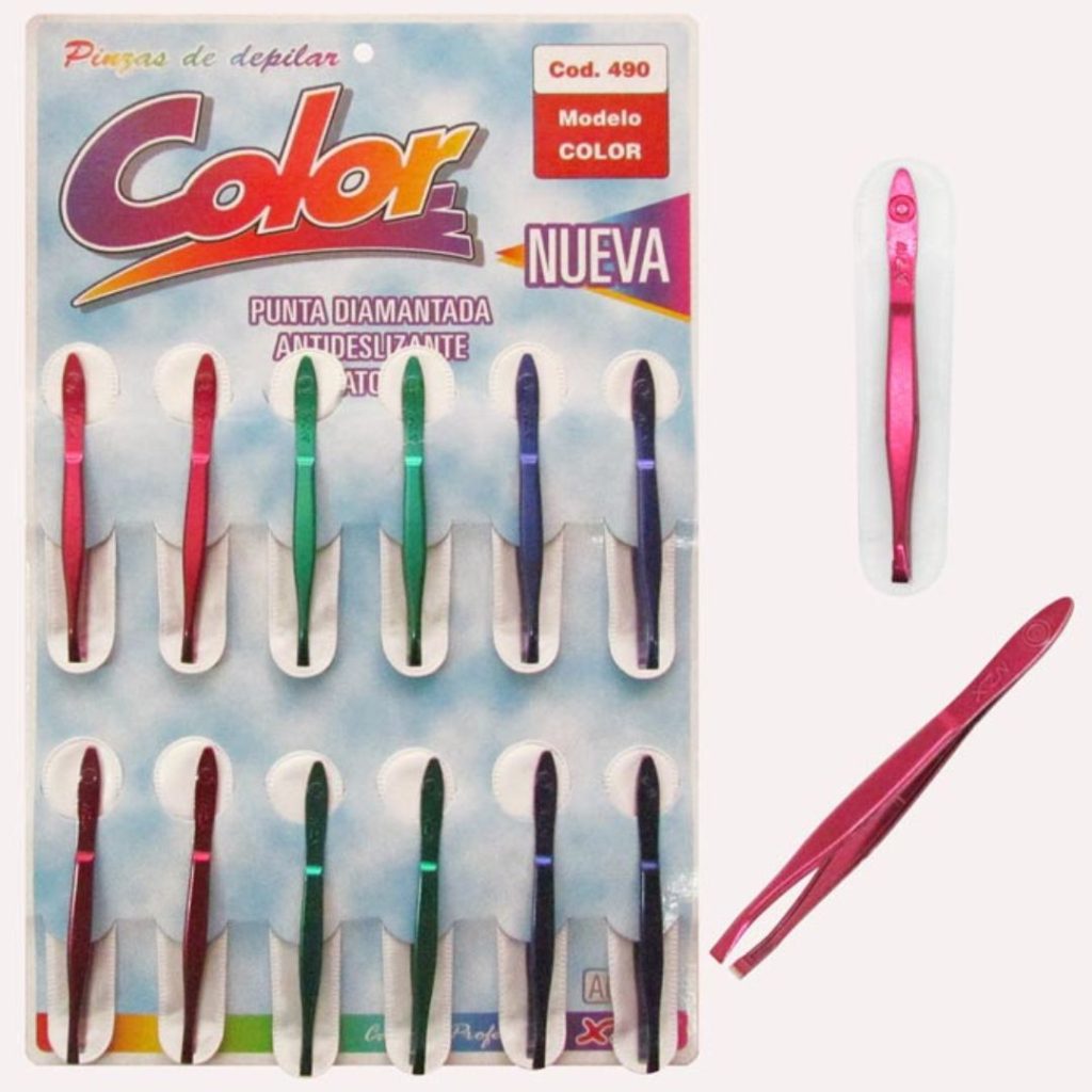 PINZA DE DEP. DIAMANTADA ANTIDESL. x12un. XZN P-490 (JESSAMY)