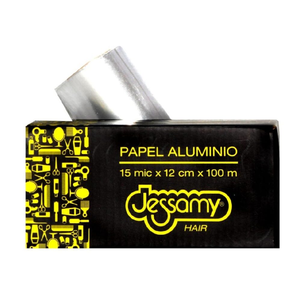 PAPEL ALUMINIO ROLLO 12cm. x 100mt. P-1100 (JESSAMY)