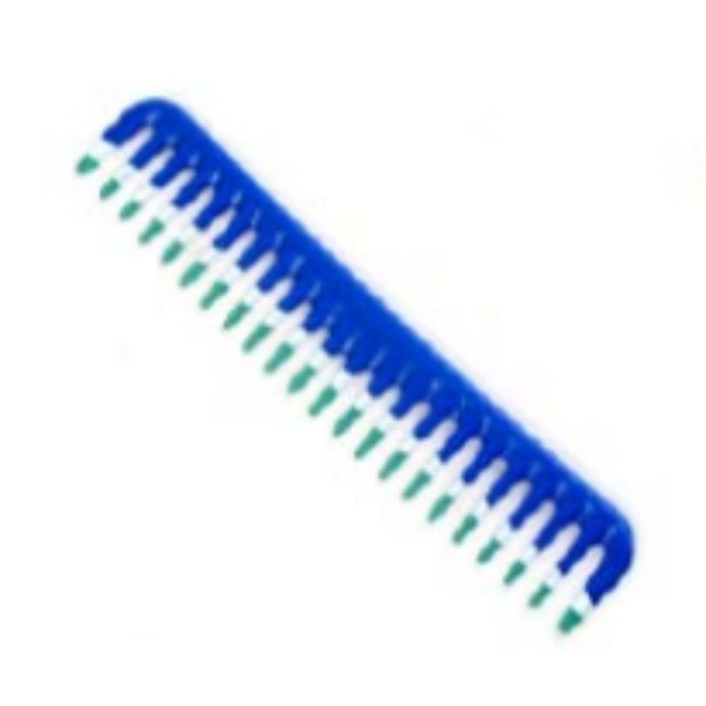 PEINE TRICOLOR AFRO FAMILAR J-5789 (JESSAMY)