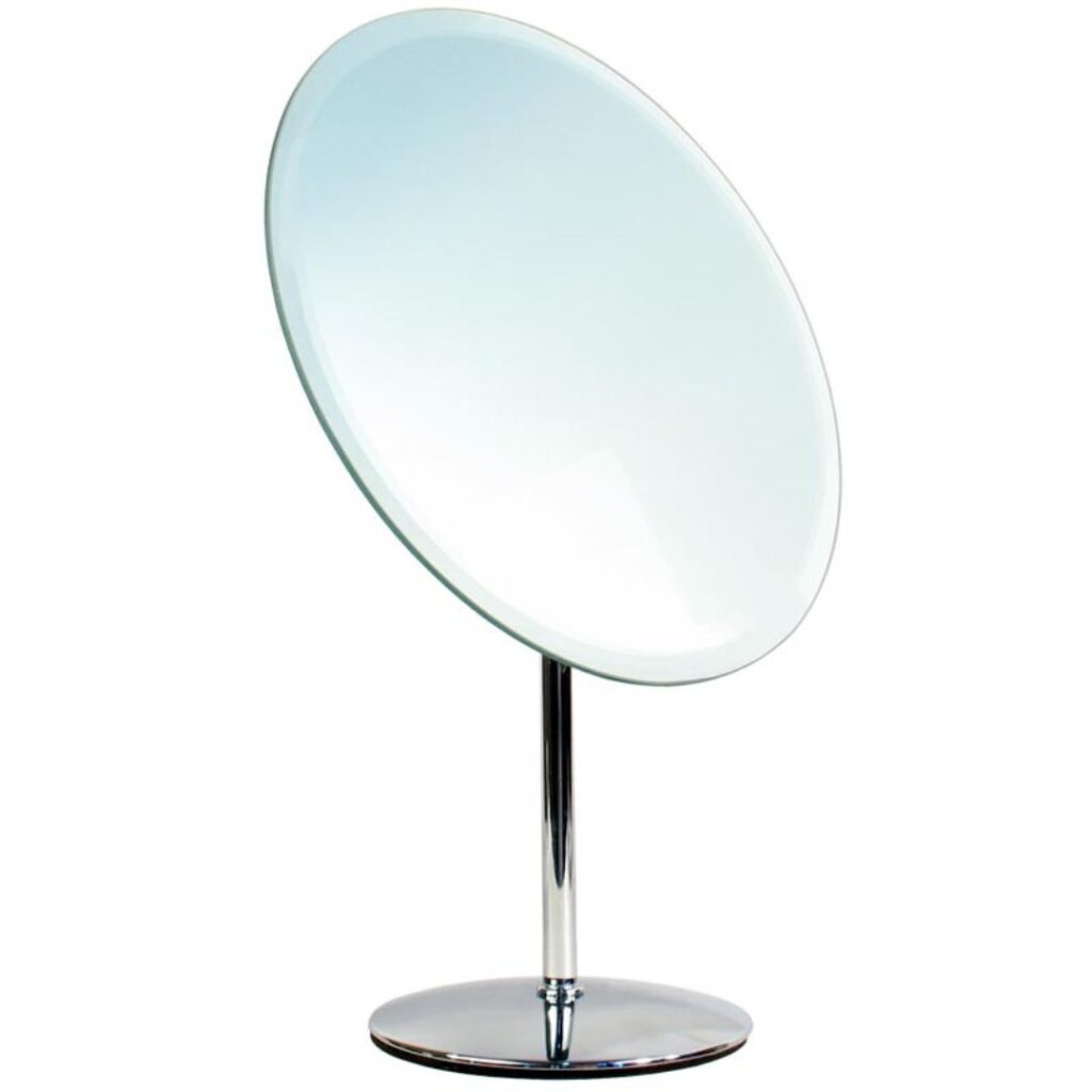 ESPEJO E-349 DE METAL REDONDO 25cm (JESSAMY)