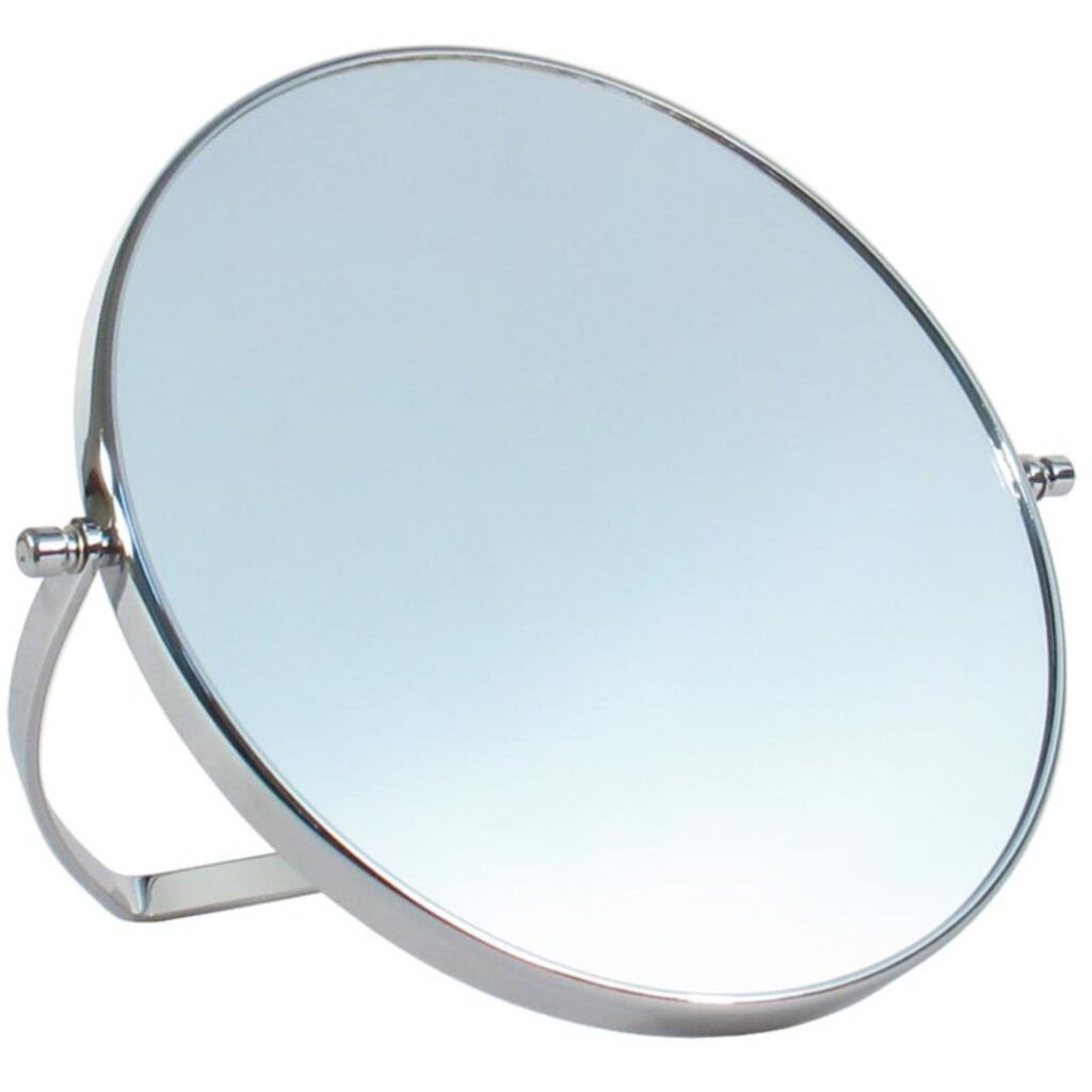 ESPEJO E-7004 DE METAL REDONDO 15cm 3X (JESSAMY)