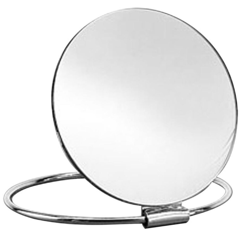 ESPEJO E-4084 DE METAL 15cm 5X (JESSAMY)