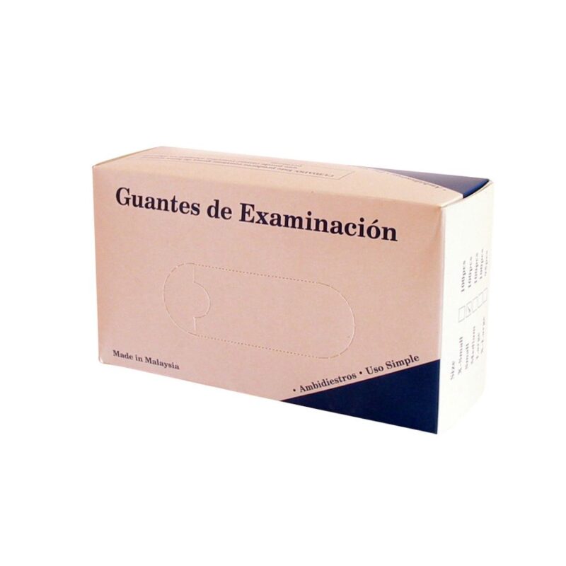 GUANTES DE LATEX PELUQUERIA Chico x100 unid. G-887 (JESSAMY)