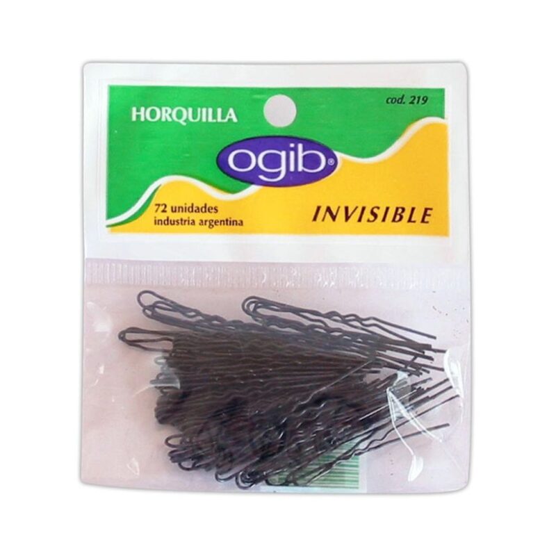 HORQUILLA CORTA NEGRA x72 unid. H-72 OGIB (JESSAMY)