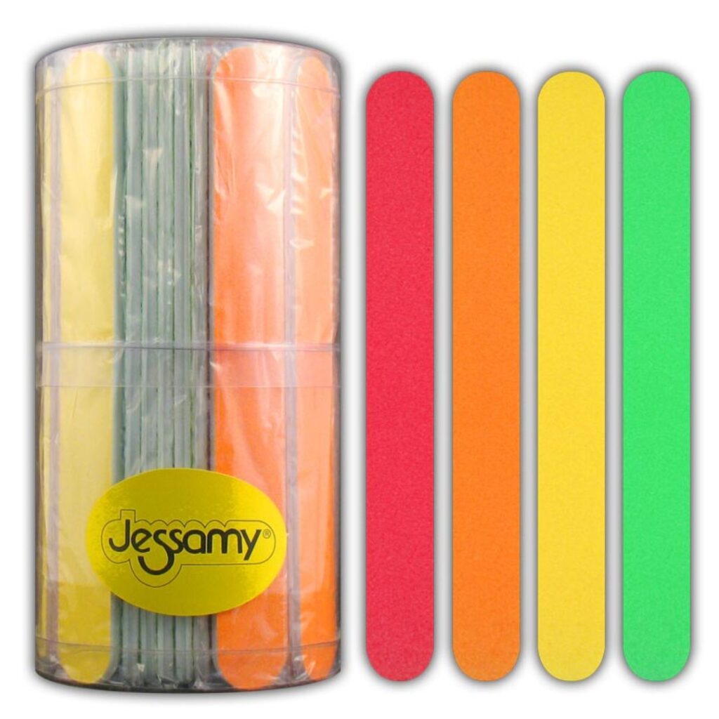 LIMA PLASTICA FLUO DISPLAY x48 unid. L-3127 (JESSAMY)