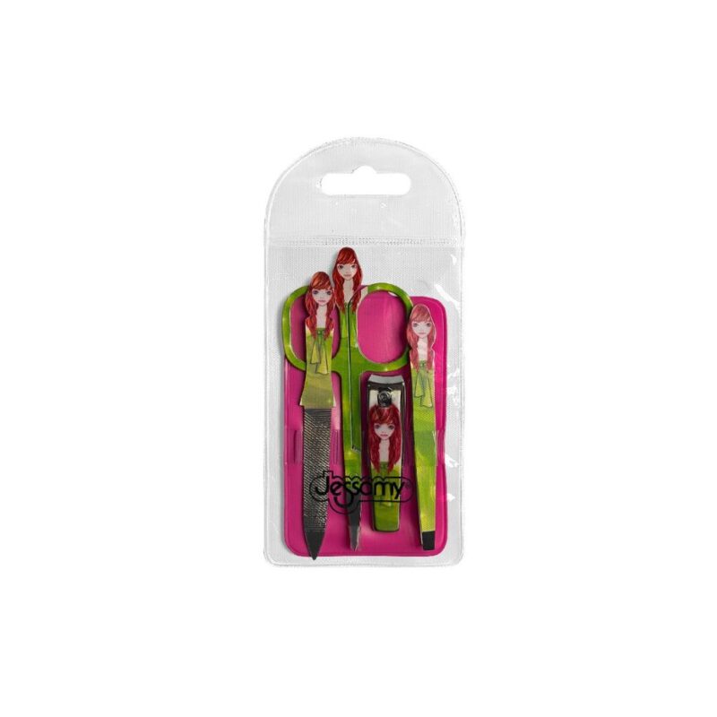 NECESER TRANSPARENTE x4 Pzas. N-8504 (JESSAMY)