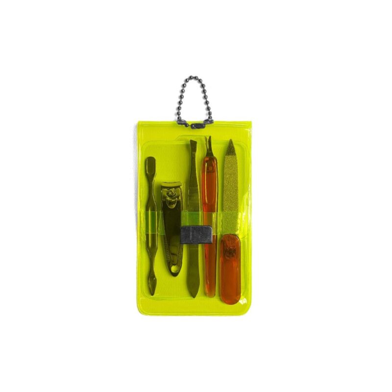 NECESER TRANSPARENTE AMARILLO x5 Pzas. N-8501 (JESSAMY)