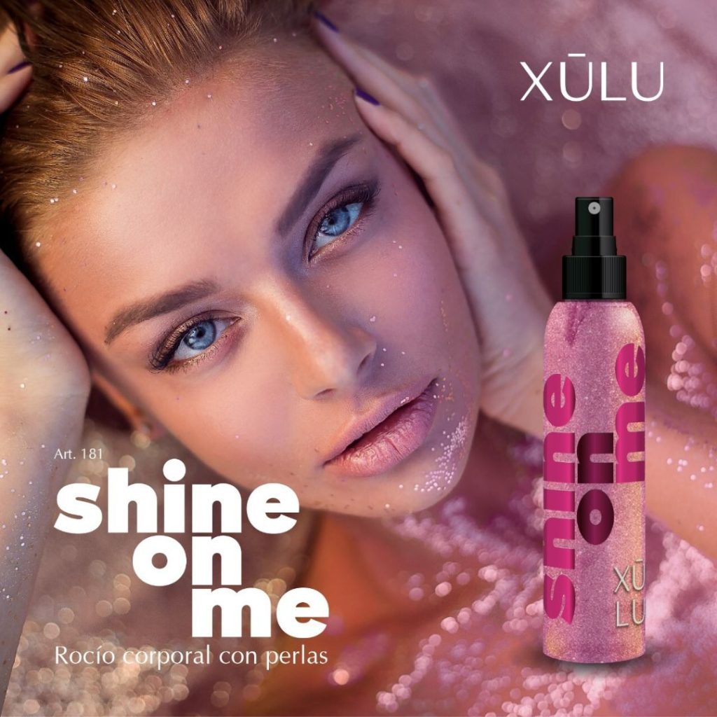 SHINE ON ME SHIMMER PINK GOLD x100ml. Z-181 (XULU)