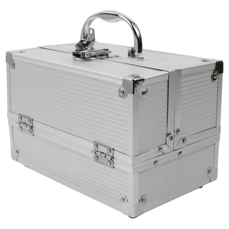 MALETIN 602 ALUMINIO 24x15x15 2 BANDEJAS (MALETINES)