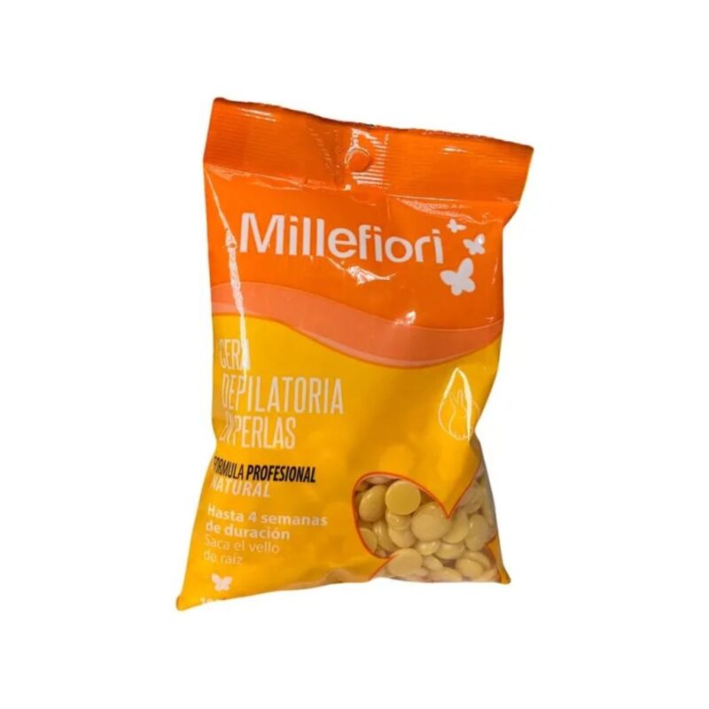CERA DEPILATORIA PERLAS CARE BOLSA x100gr. (MILLEFIORI)