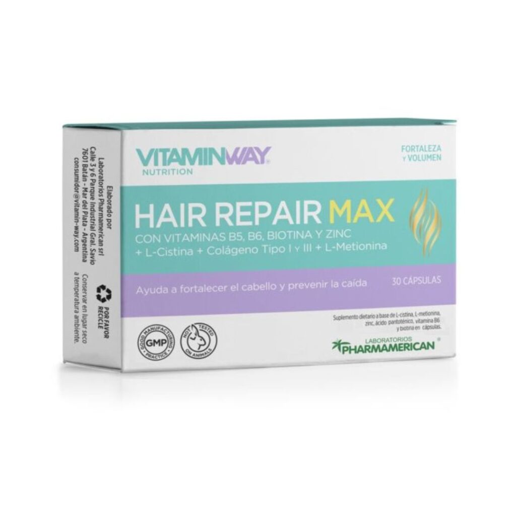 HAIR REPAIR MAX x30caps. (VITAMIN WAY)