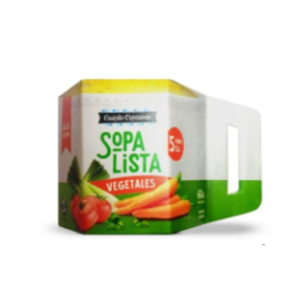 SOPA LISTA DE VEGETALES 5 sobres x12gr. (CUARTO CRECIENTE)