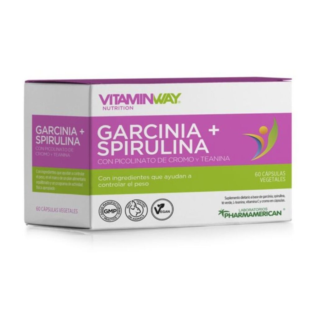GARCINIA + ESPIRULINA x60comp. (VITAMIN WAY)
