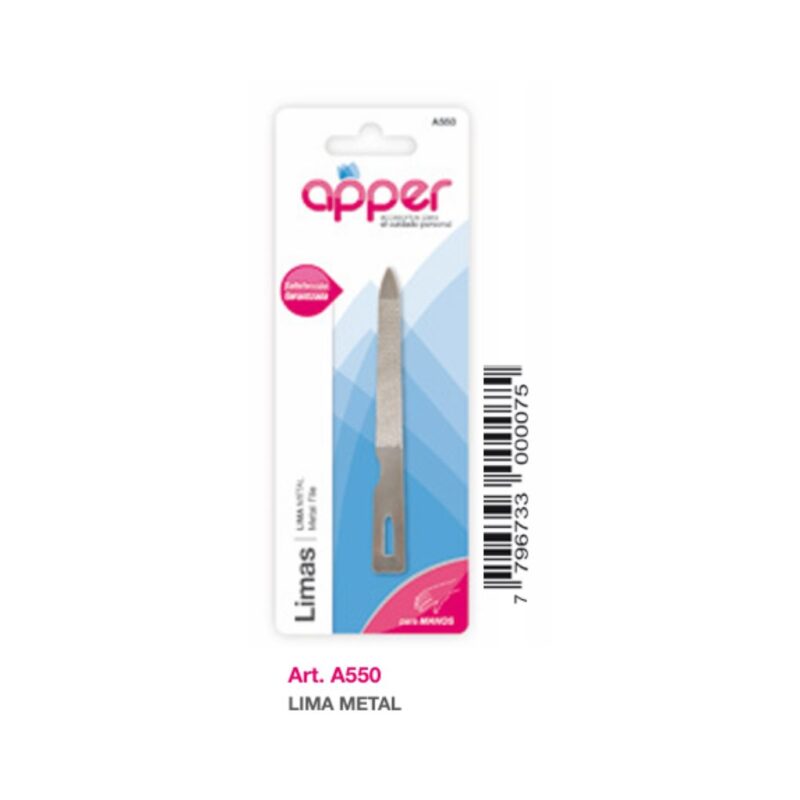 LIMA DE METAL A-550 (APPER)