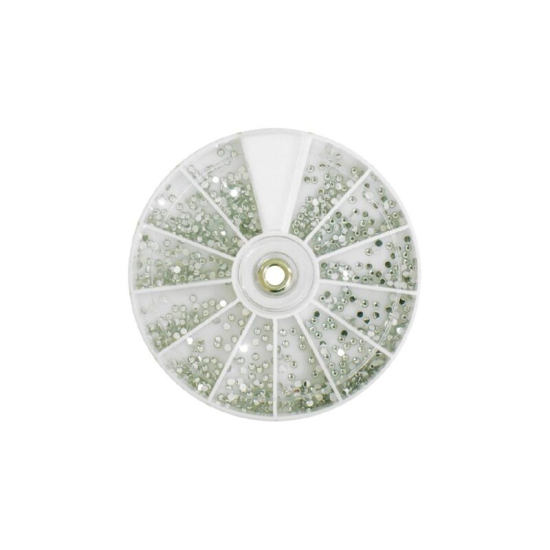 STRASS CARROUSEL PLATA x 600 U-12 (JESSAMY)
