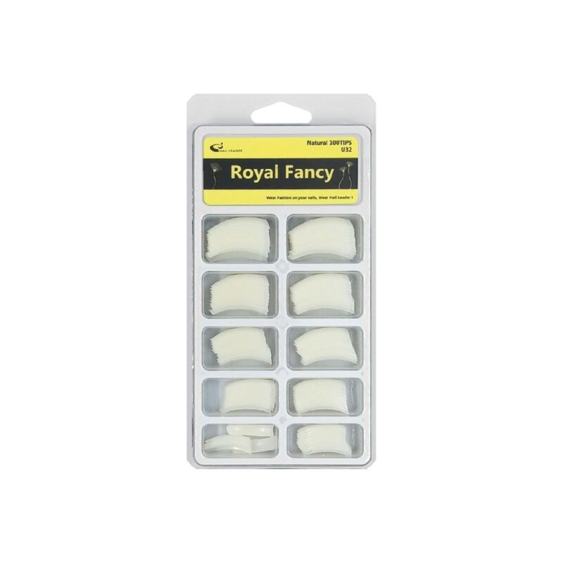 UÑAS POSTIZAS TIPS MEDIANOS x 100un. U-32 (JESSAMY)