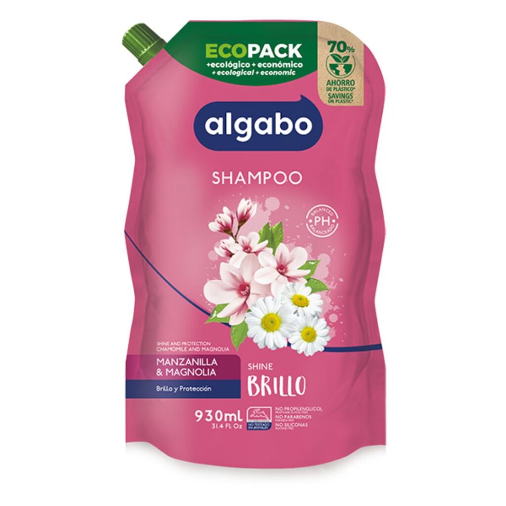 SHAMPOO BRILLO ECOPACK x930ml. (6043924) (ALGABO)