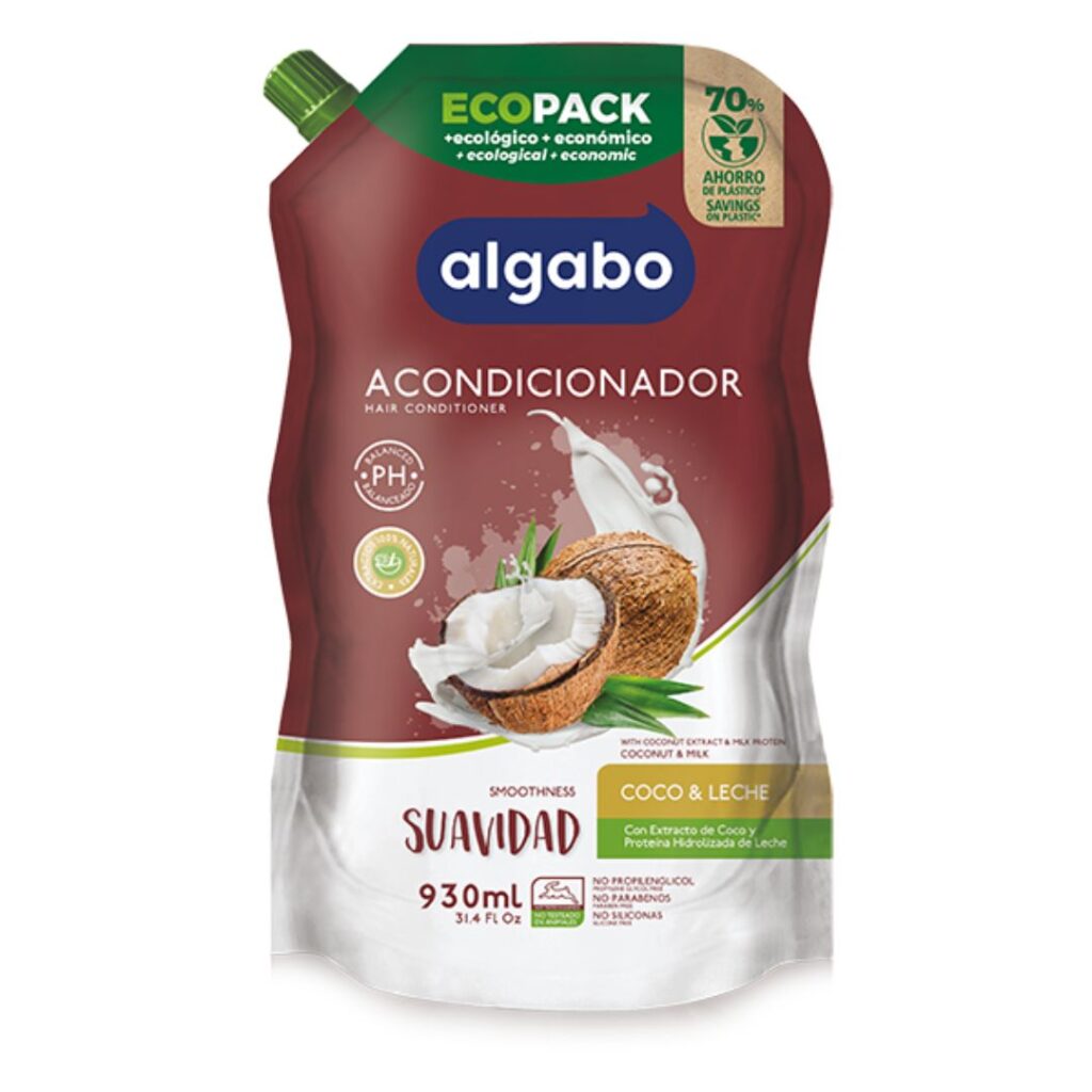 ACONDICIONADOR SUAVIDAD ECOPACK x930ml. (6045923) (ALGABO)