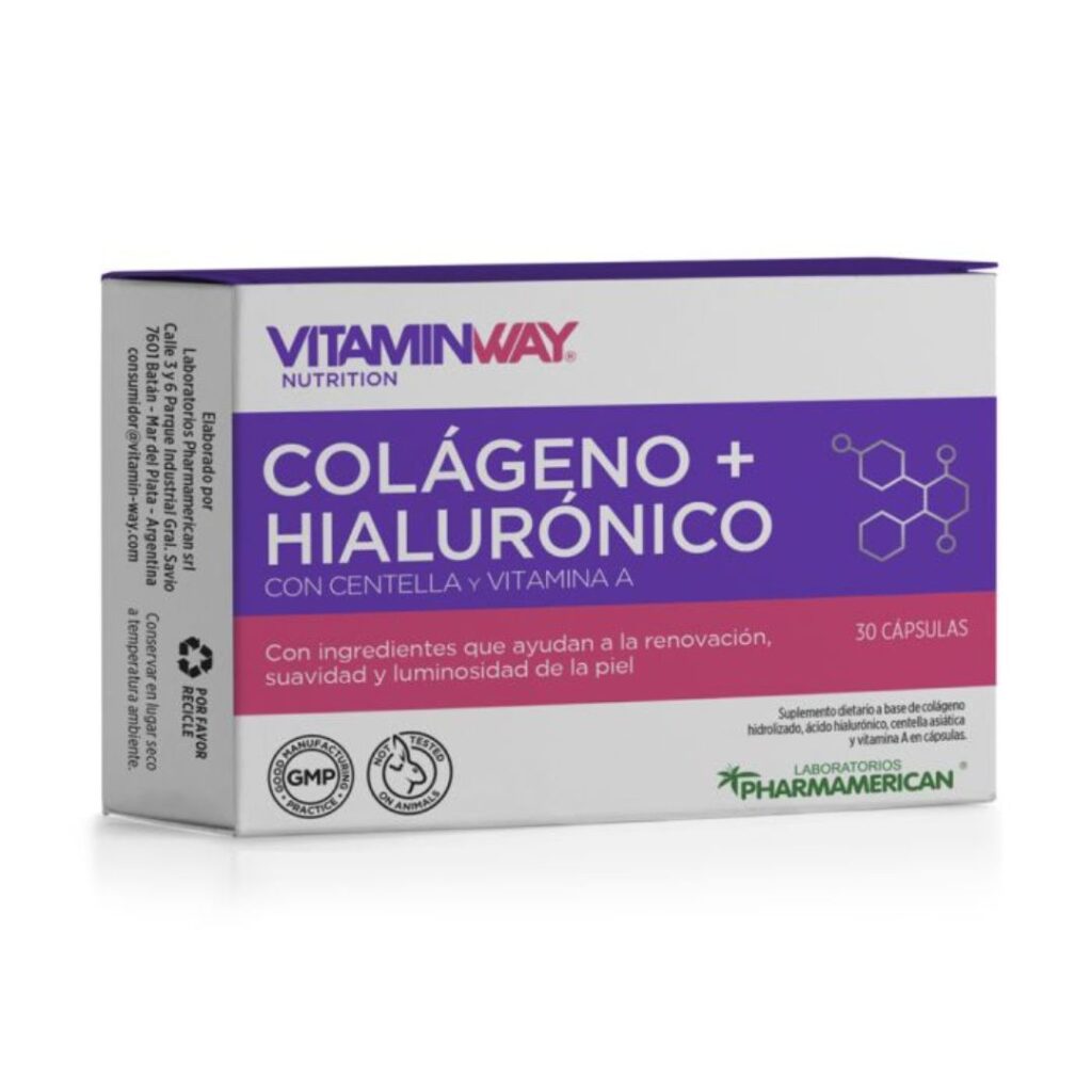 COLAGENO + HIARULONICO x30caps. (VITAMIN WAY)