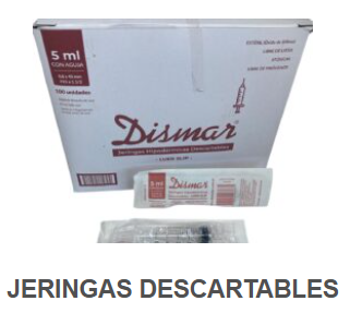 JERINGA DESC.DISMAR 10cm C/AG.x 100und (PM) (DISMAR)