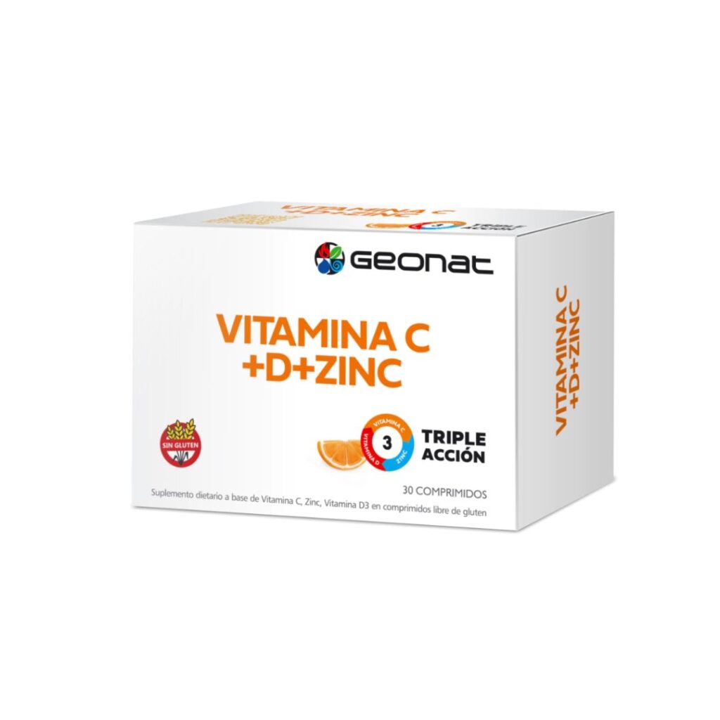 VITAMINA C TRIPLE ACCION x 30comp. (GEONAT)