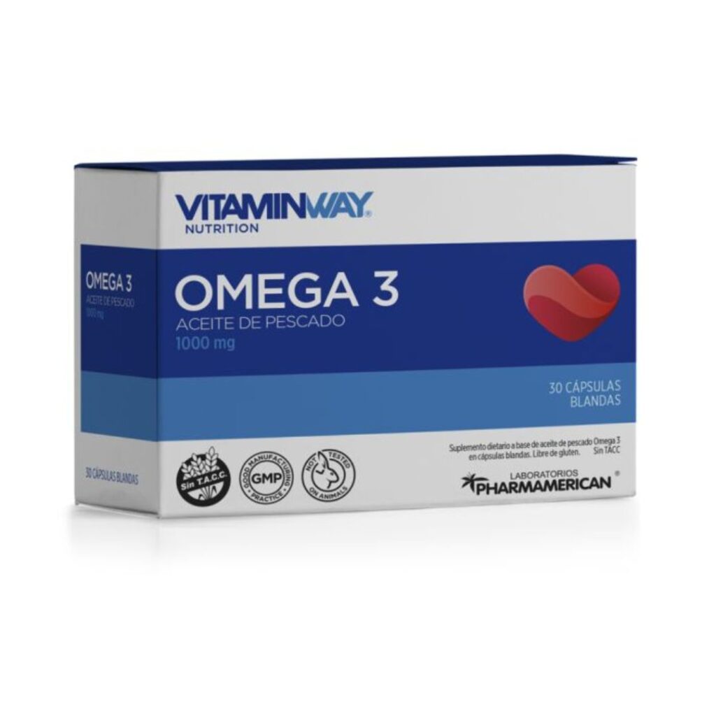 OMEGA 3 1000mg. x30caps. (VITAMIN WAY)