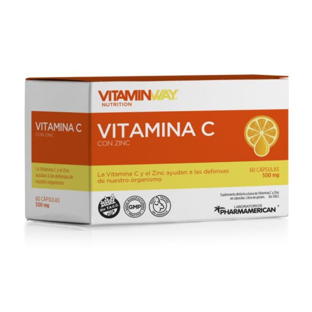 VITAMINA C x60caps. PROMO ABRIL 2026 50% Dto. (VITAMIN WAY)