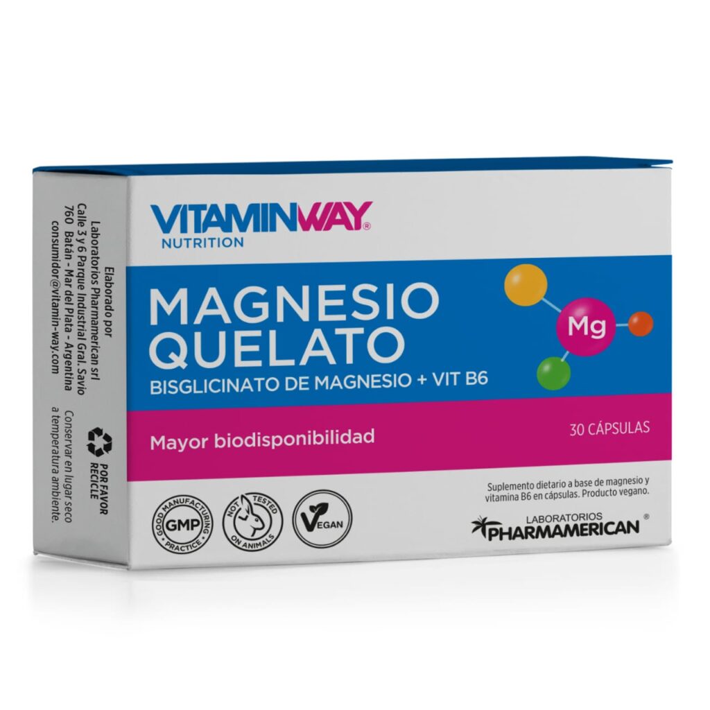 MAGNESIO QUELATO x30caps. (VITAMIN WAY)