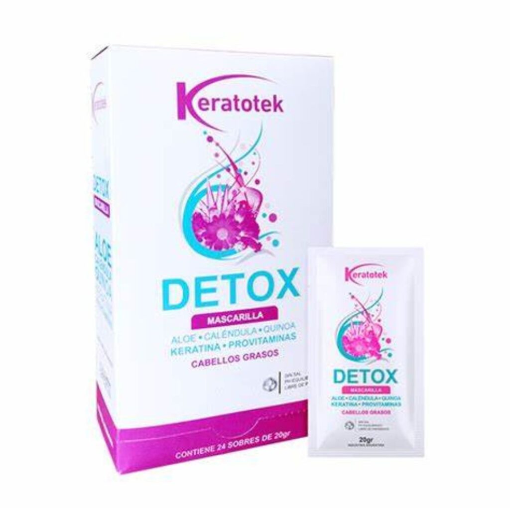 KERATOTEK DETOX MASC. ESTUCHE x24un. x20gr. (BELLISSIMA)