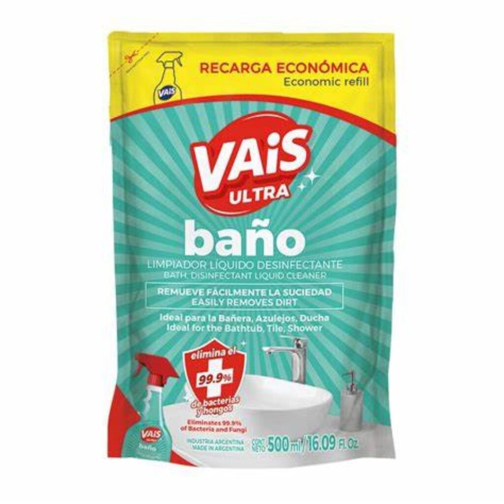 VAIS BAÑO DOY PACK x500ml. (1010155) (ALGABO)