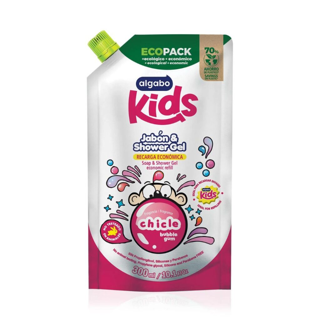 KIDS JABON LIQUIDO Doy Pack x300ml. (6040001) (ALGABO KIDS)