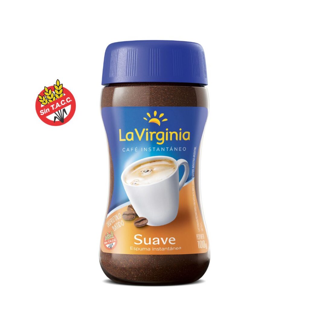 CAFÉ INST. SUAVE BAL. Frasco x100 GR. S/TACC (LA VIRGINIA)