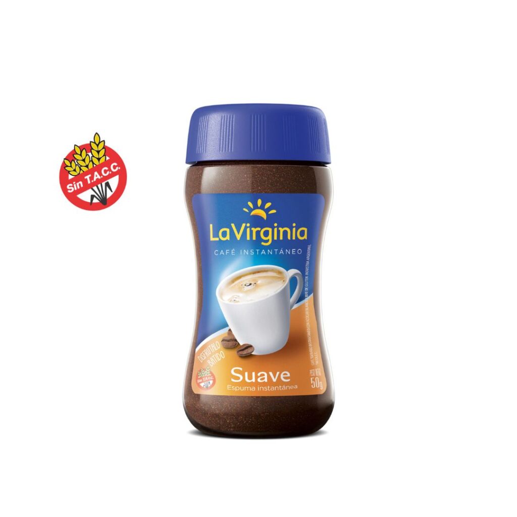 CAFÉ INST. SUAVE BAL. Frasco x50 GR. S/TACC  (LA VIRGINIA)