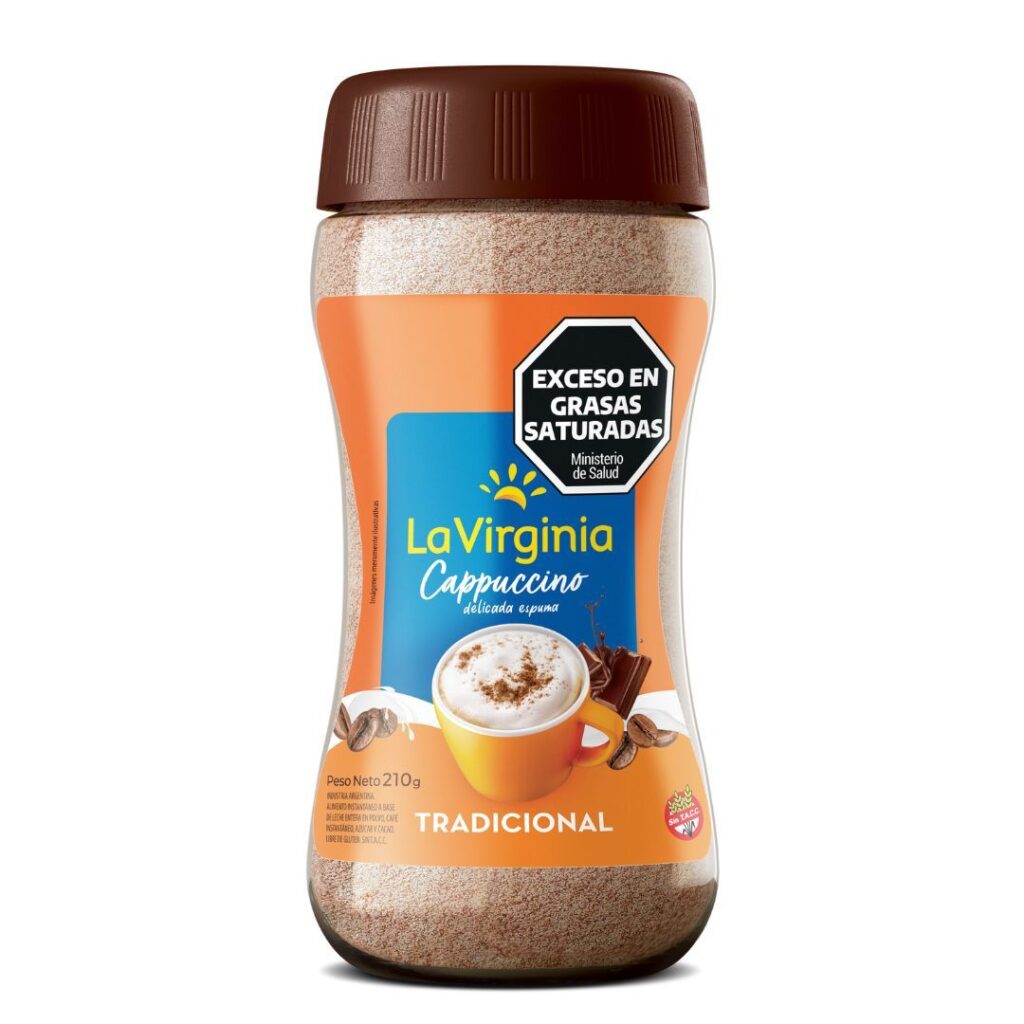 CAPUCCINO TRADICIONAL Frasco x210 GR. S/TACC (LA VIRGINIA)