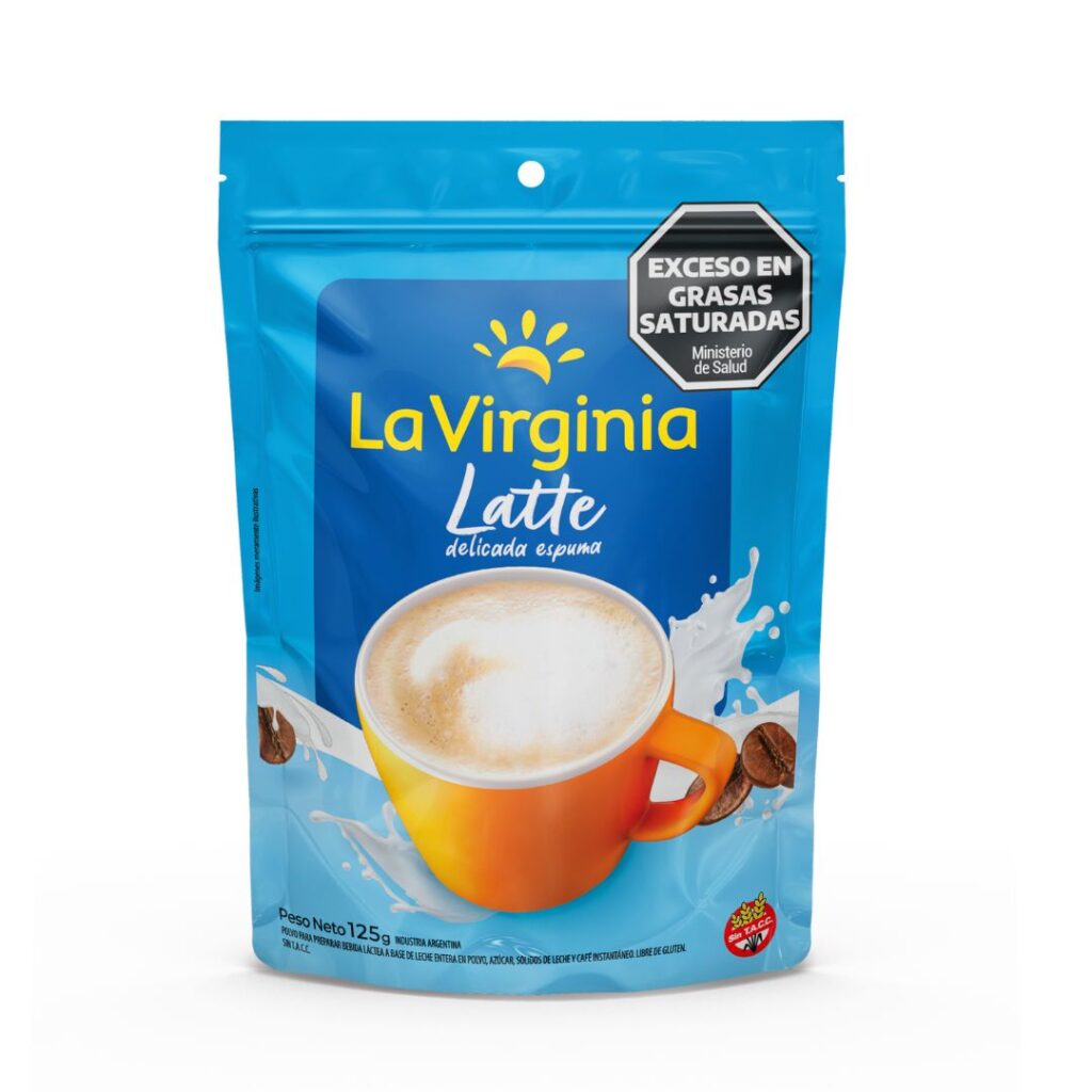 MIX CAPUCCINO LATE Doy Pack x125 GR. S/TACC (LA VIRGINIA)