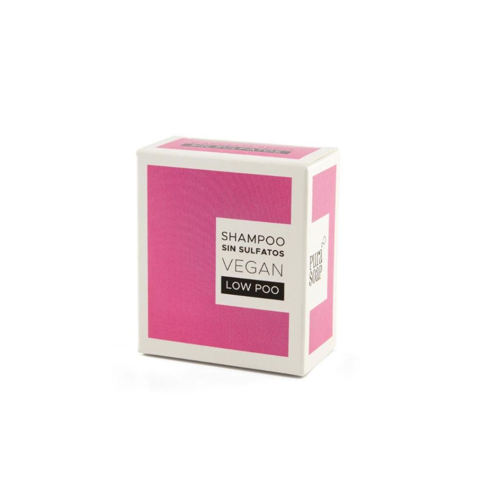 SHAMPOO SOLIDO SIN SULFATO CABELLO SECO x60 gr. (PURA SOAP)