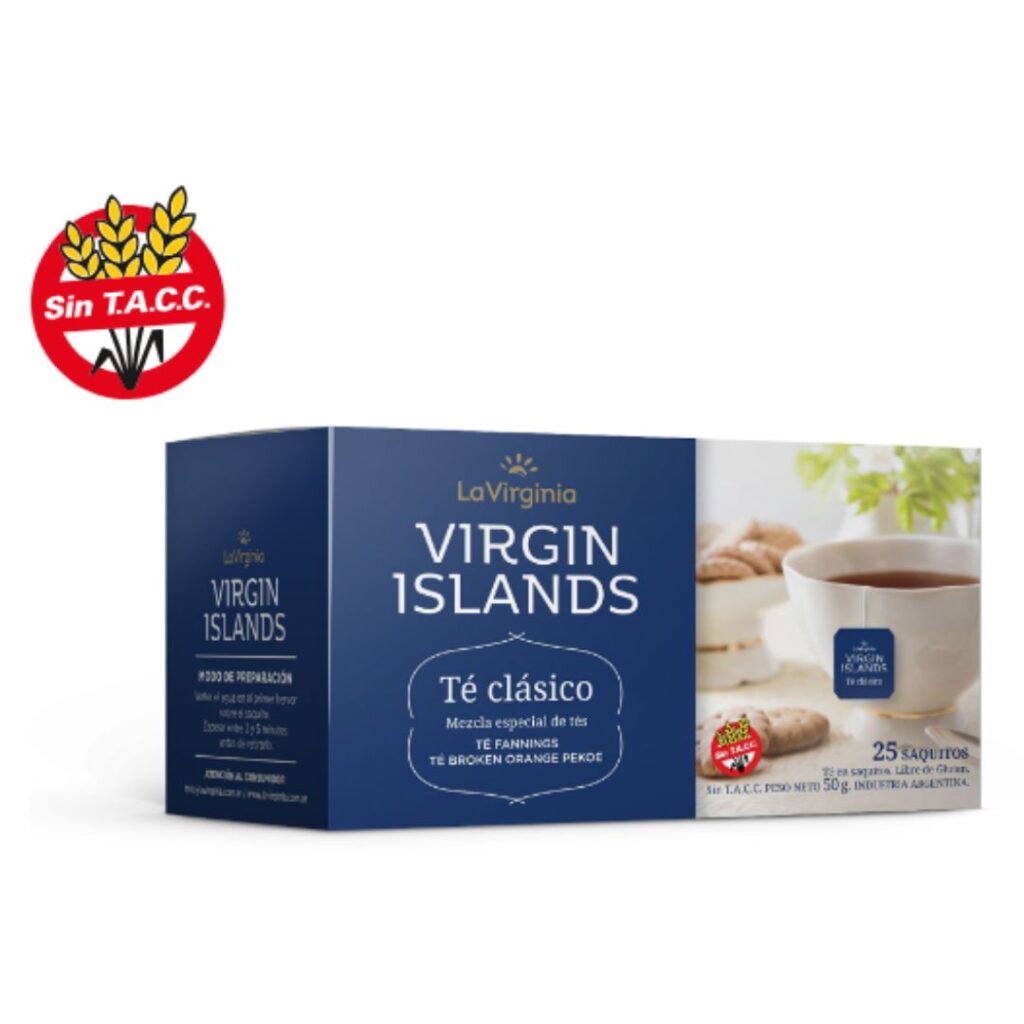 TE VIRGIN ISLAND x25 saq. S/TACC (LA VIRGINIA)