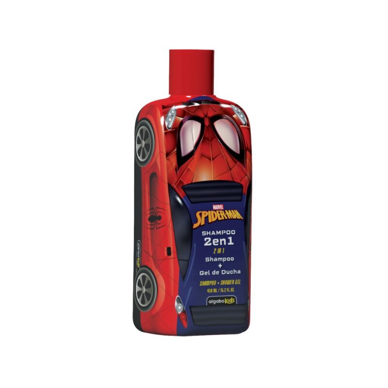 SPIDERMAN SHAMPOO 2en1 AUTITO x450ml. (4243007) (ALGABO KIDS)