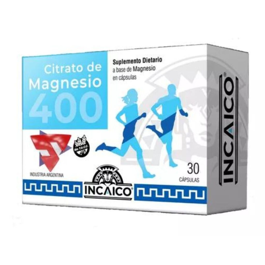 CITRATO DE MAGNESIO 400 x30comp. (INCAICO)