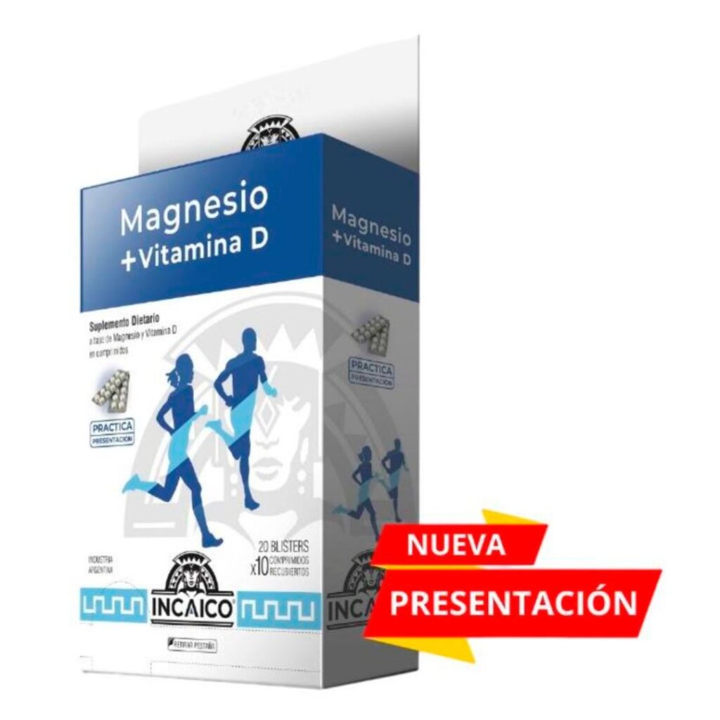 MAGNESIO + VIT.D Blist. 20x10comp. (INCAICO)