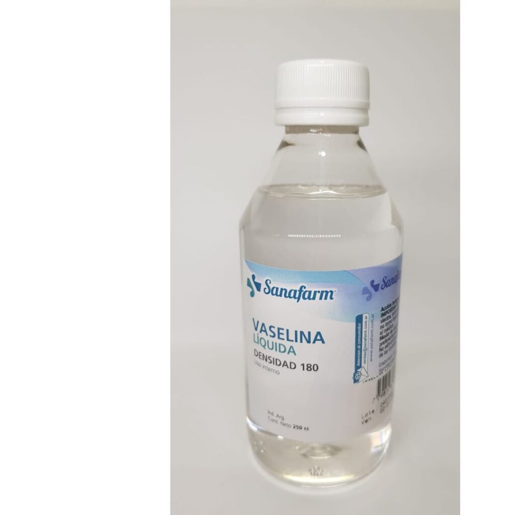 VASELINA Liq. D180 (F.A.) x250 ml  (Venta Fcias. Pcia. Bs. As.)
