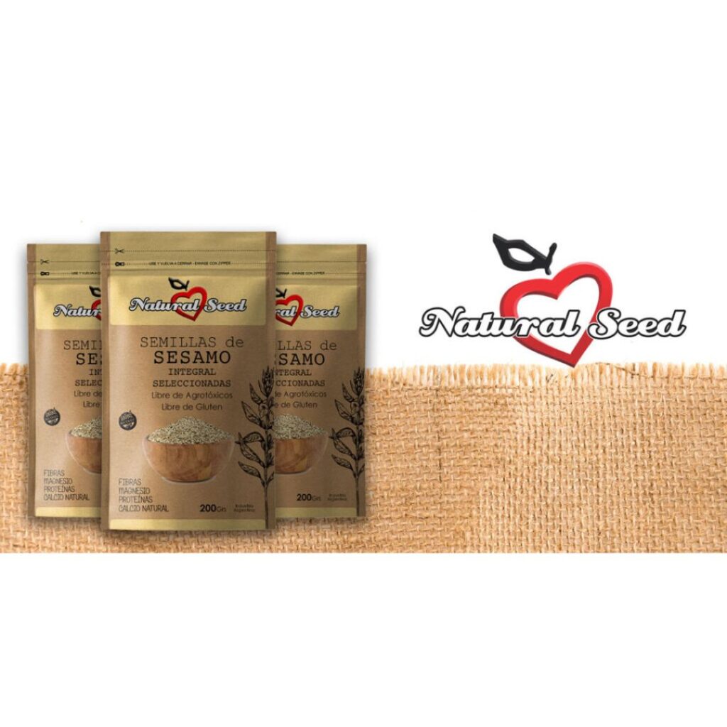 SEMILLA DE SESAMO x200gr. (NATURAL SEED)