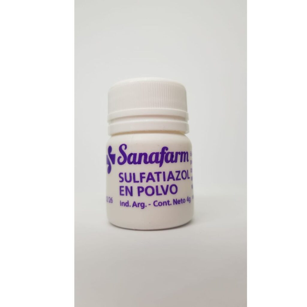 SULFATIAZOL Talquera x4 gr.  (Venta Fcias. Pcia. Bs. As.)