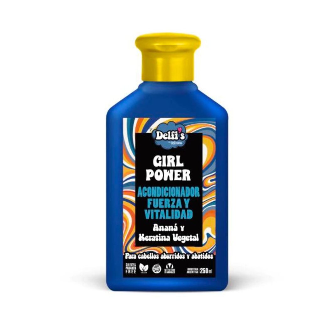 DELFIS By GIRL POWER Acondicionador FUERZA y VITALIDAD x250 ml. (BELLISSIMA)