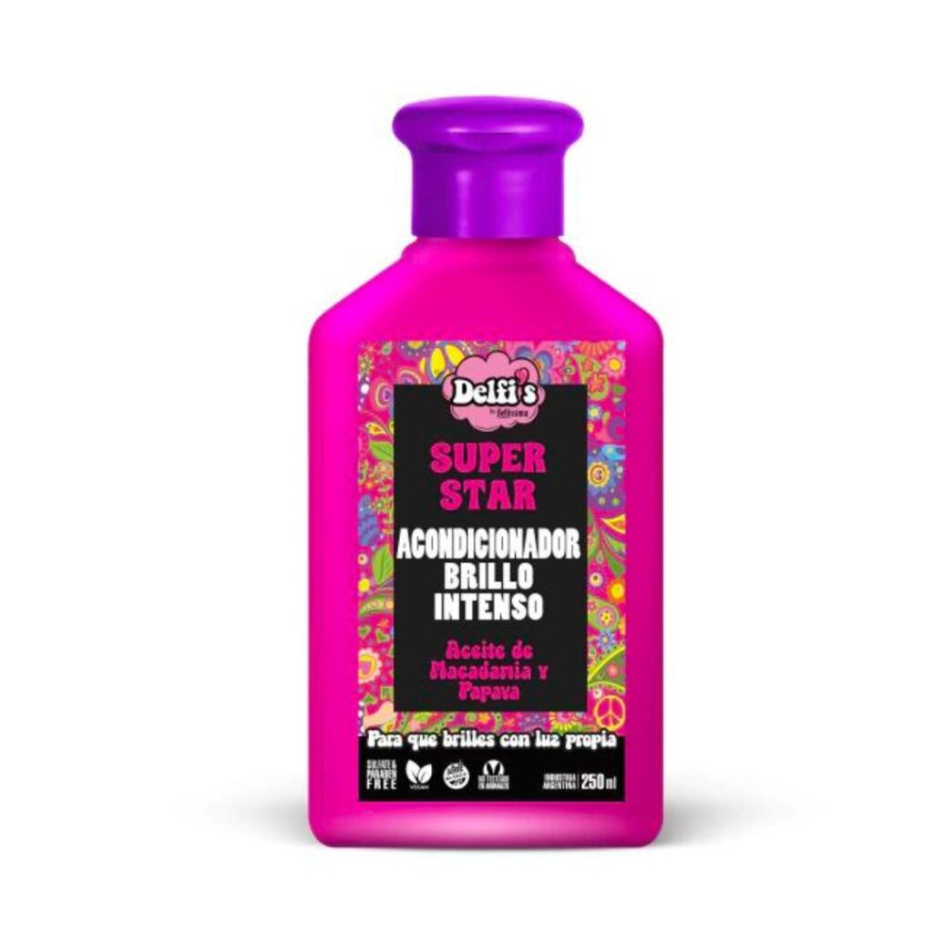 DELFIS By SUPER STAR Acondicionador BRILLO INTENSO x250 ml. (BELLISSIMA)